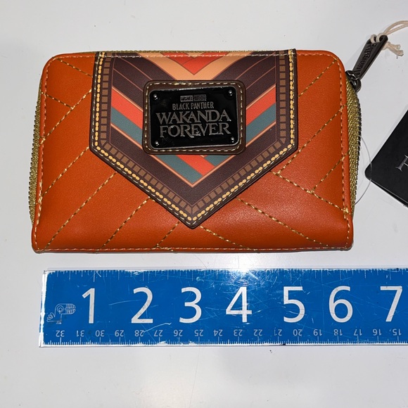 Loungefly Black Panther Okoye Cosplay Zip Around Wallet - Picture 3 of 6